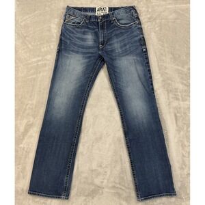 Ariat Jeans Mens 36x36 M4 Blue Low Rise Boot Turnout Relaxed Stretch Workwear
